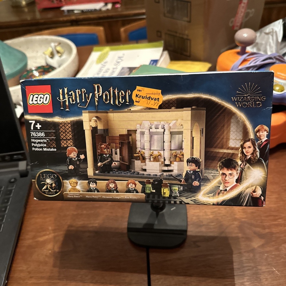 LEGO Harry Potter Hogwarts Polyjuice Potion Mistake 76386 20th Anniversary Set